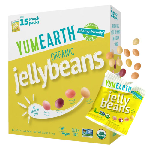 YumEarth Organic Jelly Beans - Snack Size * 15 SnPk