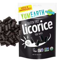 YumEarth Organic Black Licorice * 5 OZ - Product Image