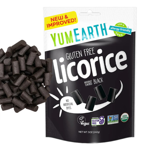 YumEarth Organic Black Licorice * 5 OZ