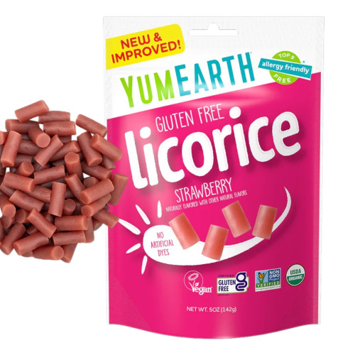 YumEarth Organic Strawberry Licorice * 5 OZ