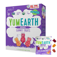 YumEarth Organic Spring Bunny Gummy Fruits - Snack Size * 15 SnPk - Product Image