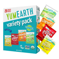 YumEarth Organic Variety Pack * 20 SnPk - Product Image