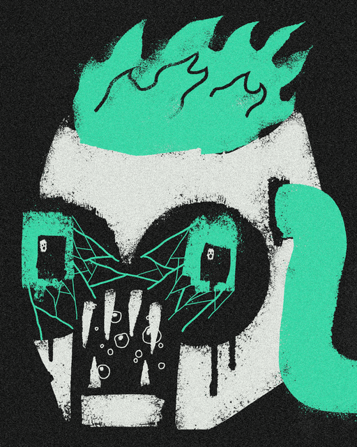 Afterburn Green by XCOPY