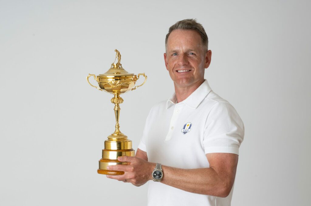 Luke Donald Europe's captain