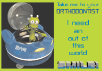 Martian Retainer Postcard - Qty 100