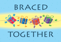 Braced Together Birthday Greeting Card - Qty 50 Braced Together Birthday Greeting Card - Qty 50