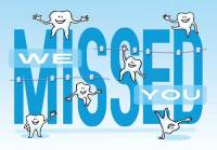 We Missed You Molars Missed Appointment Postcard - Qty 100