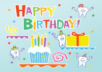 Birthday Celebration Greeting Card - Qty 50 Birthday Celebration Greeting Card - Qty 50