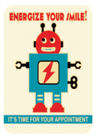 Energize Your Smile Recall Postcard - Qty 100