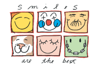Assorted Smiles Postcard - Qty 100 Assorted Smiles Postcard - Qty 100