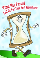 Time Has Passed Retainer Postcard - Qty 100