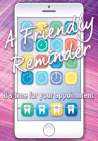 Friendly Reminder Phone Retainer Postcard - Qty 100