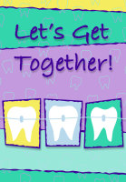 Molars and Braces Retainer Postcard - Qty 100