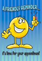 Friendly Reminder String Retainer Postcard - Qty 100