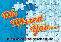 Puzzle Missed Appointment Postcard - Qty 100