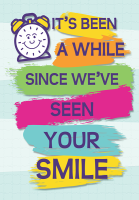 Been Awhile Retainer Postcard - Qty 100