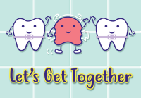 Get Together Retainer Postcard - Qty 100