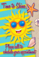 Time to Shine Postcard - Qty 100