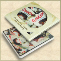 Square Ceramic Stone Coasters