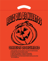 Standard Spanish Happy Halloween Goodie Bag