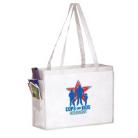 Large Reuseable Full Color Tote Bag - 16 x 6 x 12 