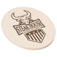 Sublimated 4.25" Round Coaster