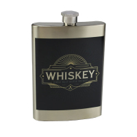 Sublimated 8oz Premium Flask