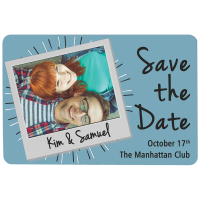 Sublimated 2" x 3" Aluminum Name Badge with Magnetic Back