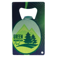 Sublimated 2" x 3.25" Stainless Bottle Opener