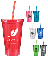 Varsity Tumbler with One Color Imprint Varsity Tumbler with One Color Imprint