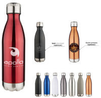 Screen Printed 17oz Double Wall Stainless Vacuum Bottle