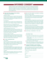 Informed Consent Form - Green and Burgundy