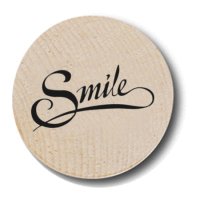 Smile Wooden Nickels Smile Wooden Nickels