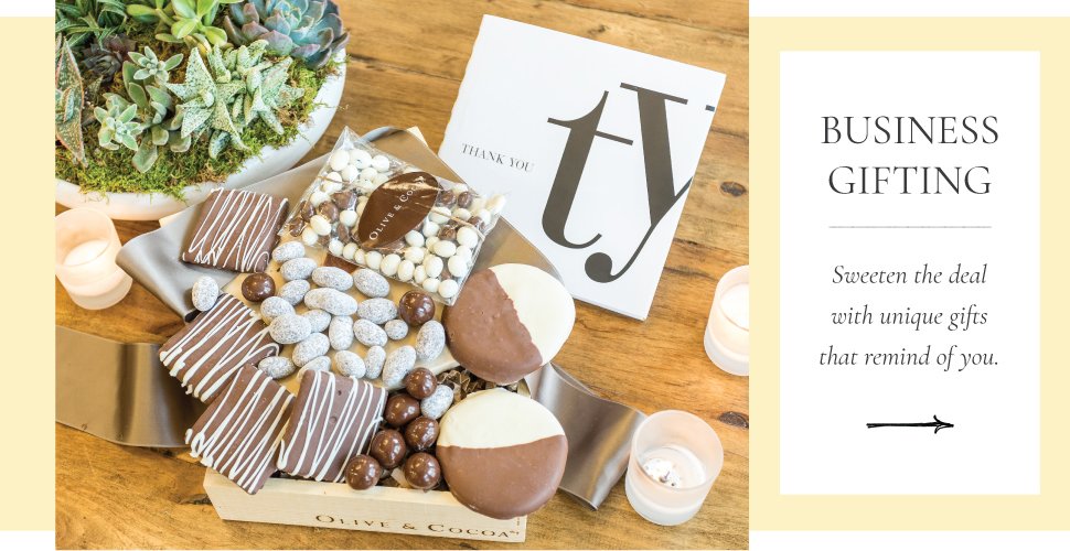 Unique Gifts, Flowers, and Gourmet Gift Baskets by Olive & Cocoa