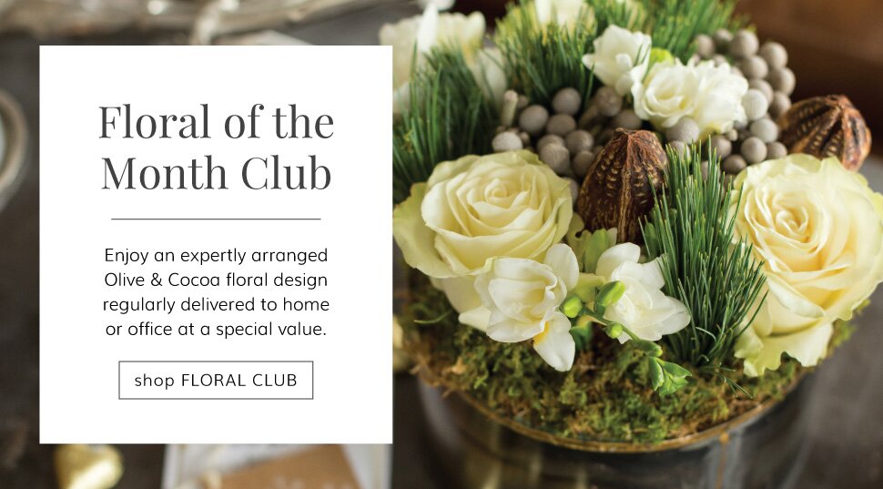 Unique Gifts, Flowers, and Gourmet Gift Baskets by Olive & Cocoa