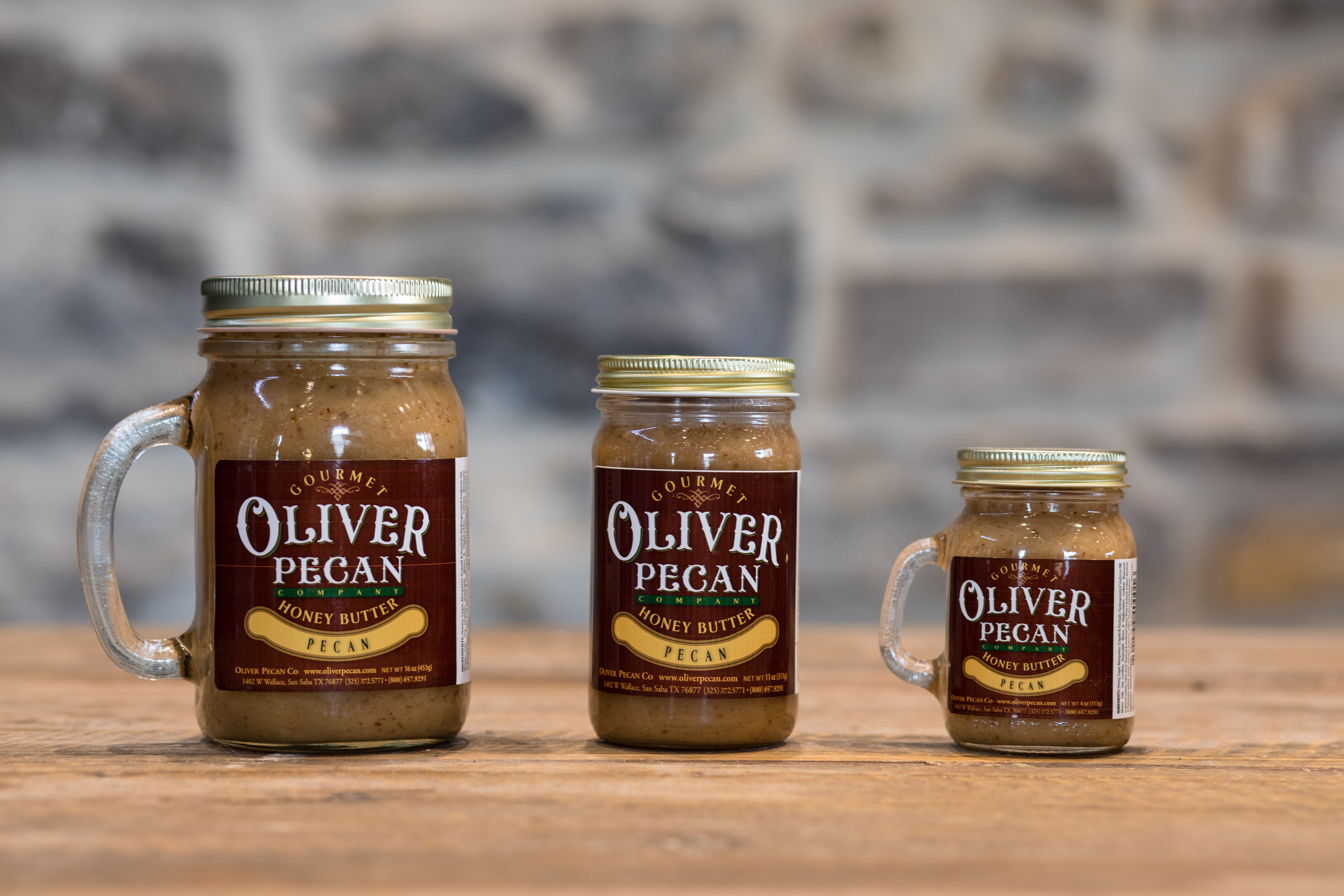 11 oz. Jar Pecan Honey Butter - 11 oz. Jar Pumpkin Spice Honey Butter