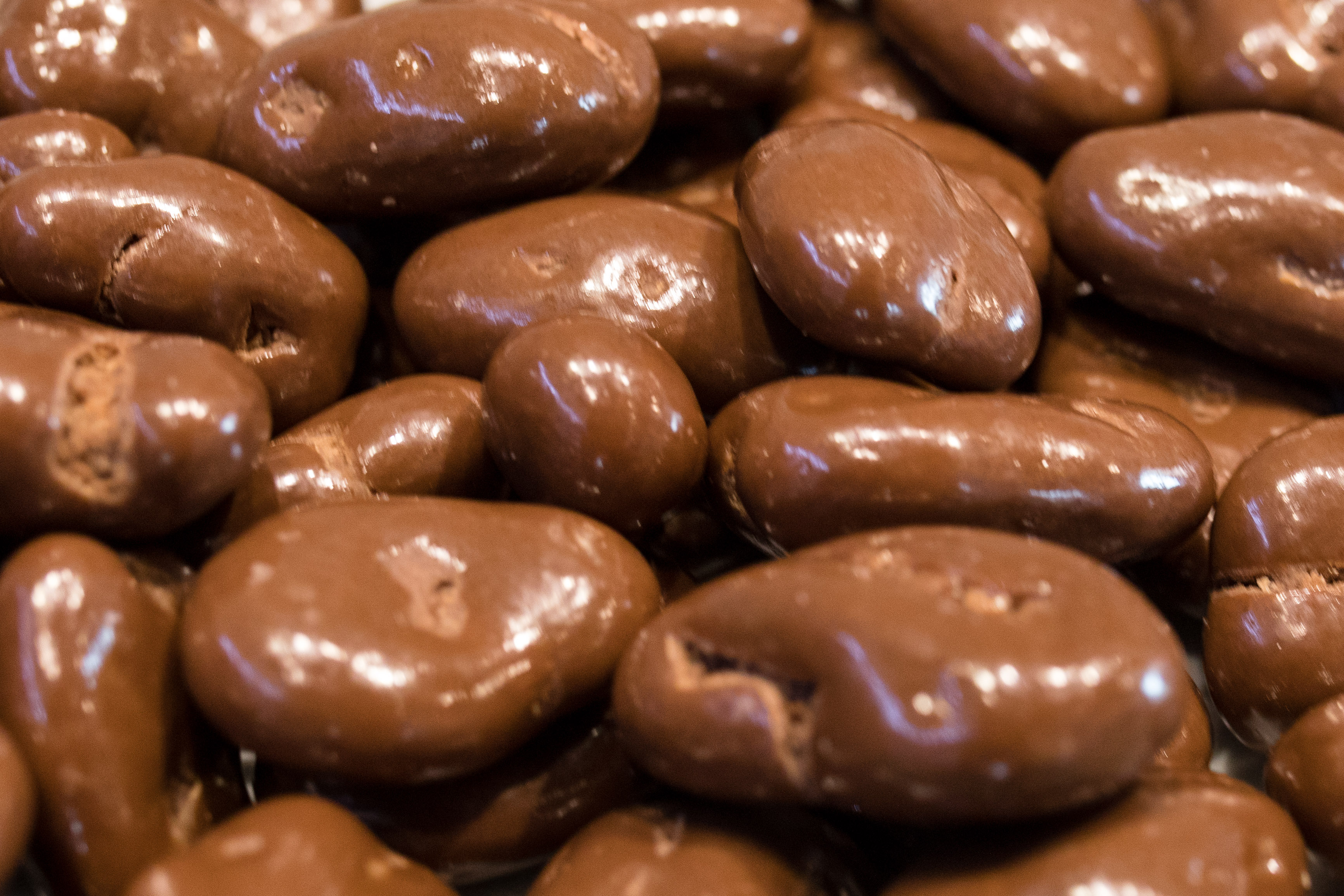 Milk Chocolate Honey Baked Pecans