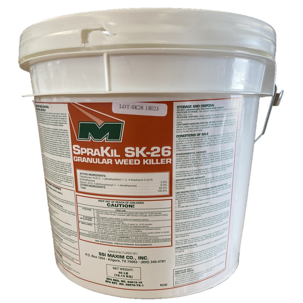 SpraKiL SK26 Granular Weed Killer (Soil sterilant) Fast, Free Shipping
