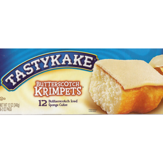 Butterscotch Krimpets Tastykake Sponge Cakes