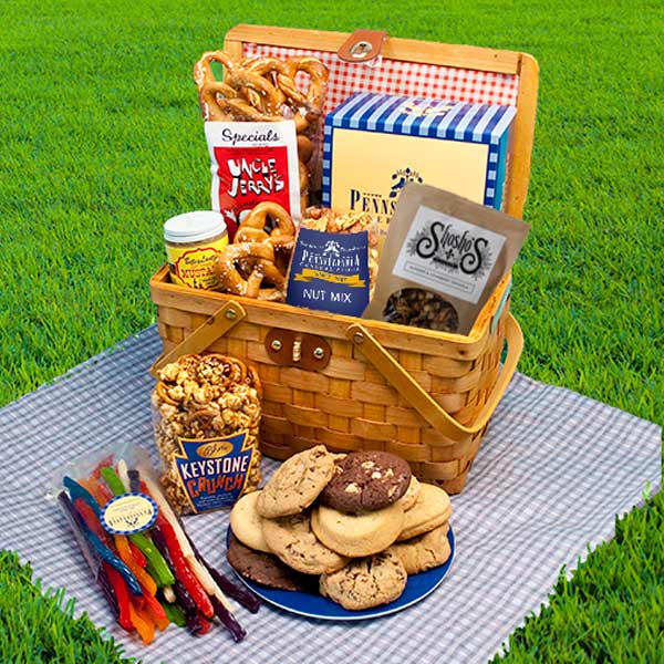 Weekend Party Basket, All Gifts Pennsylvania General Store