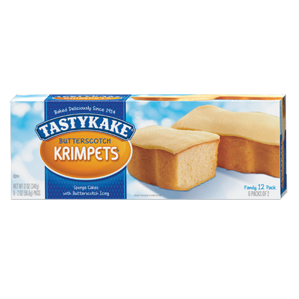 Butterscotch Krimpets Tastykake Sponge Cakes
