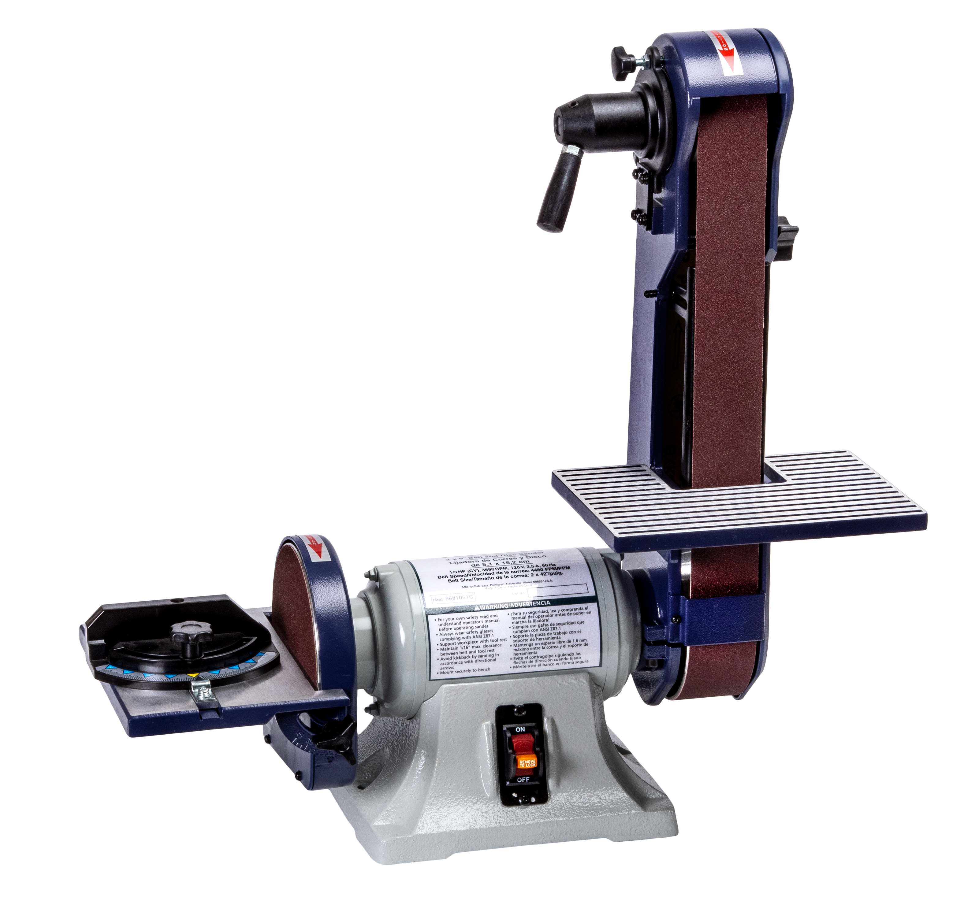palmgren 2x42 belt grinder