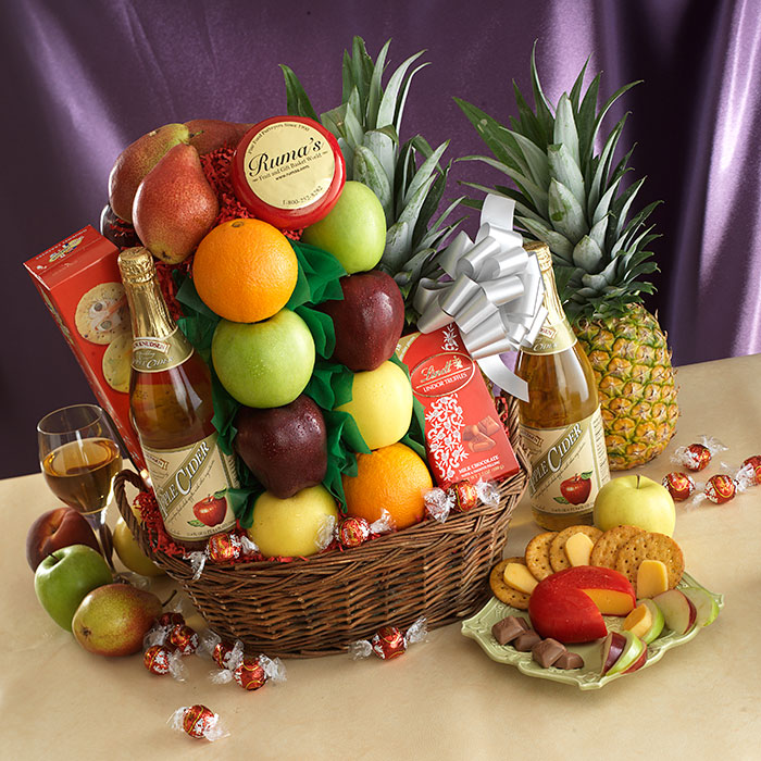 In Your Time of Sorrow Sympathy Fruit & Gourmet Gift Basket
