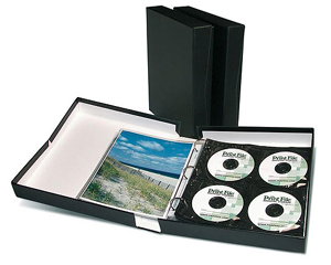 Get Smart Portfolio Box with 3-Ring Binder - 2 Inch