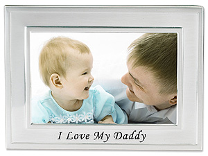 Product Image of Lawrence 4x6 Silver Sentiments I Love My Daddy Frame