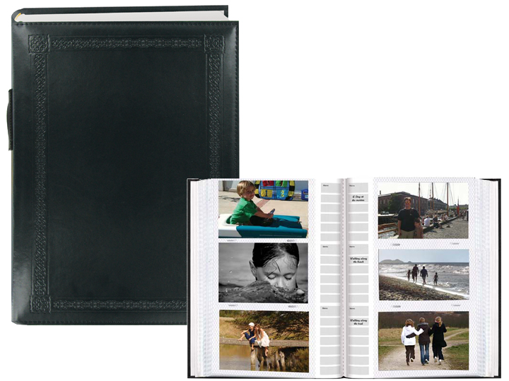 Pioneer DA300ESBK 4x6 Embossed Photo Album AlbumForInstantPrints