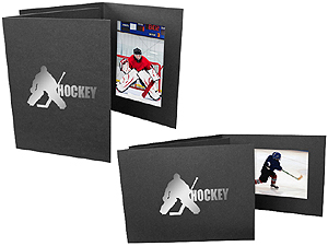 Product Image of Hockey Player 4x6 Sports Event Photo Folders (25 Pack)