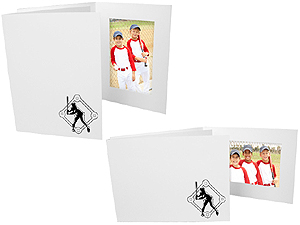 Product Image of Baseball Player 4x6 Sports Event Photo Folders (25 Pack)
