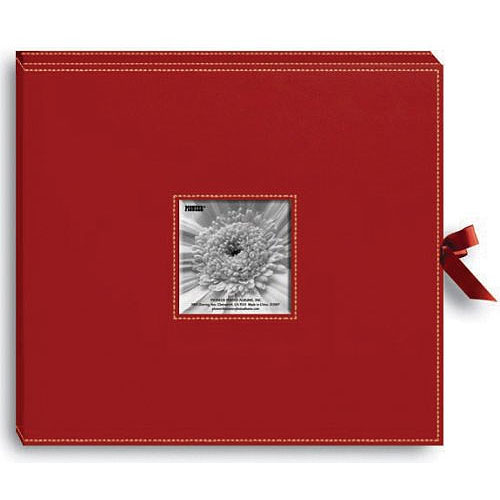 Pioneer SBX12 3Ring 12x12 Scrapbook Box Red Profolio picture Album