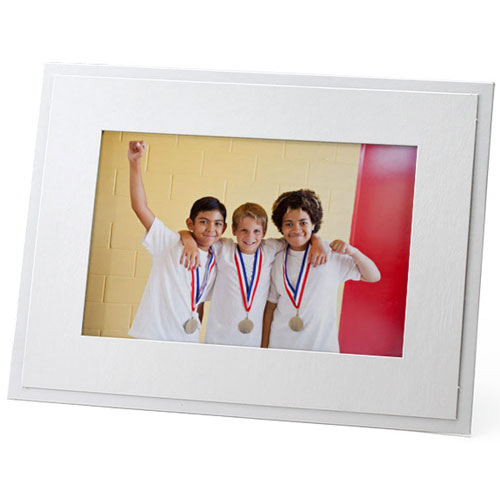 Sturdy White Cardboard Easel Frames For 4x6 (25 Pack) 18XTay photo album